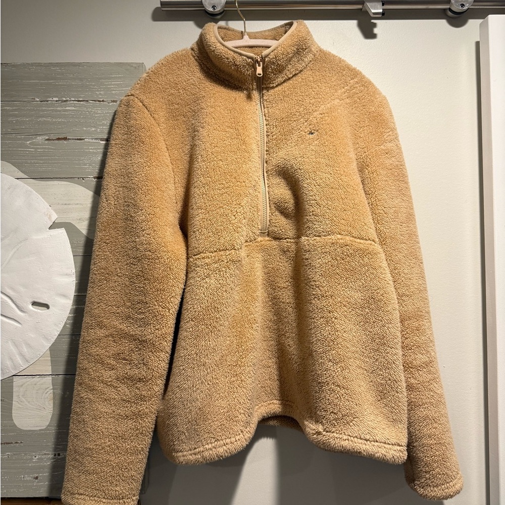 Vineyard Vines Cozy Teddy Fleece Quarter-Zip Pullover